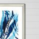 Waterside Collection Blue Framed Art