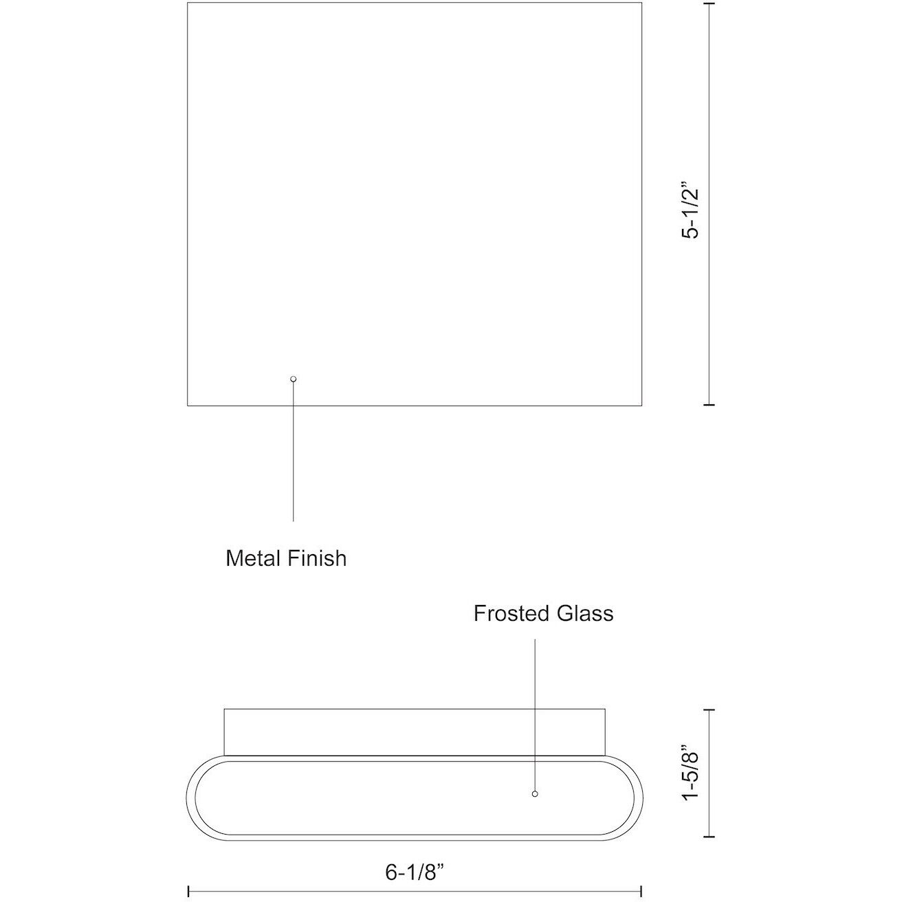 Slate All-terior Wall Light in Brushed Gold