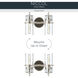 Niccol 2 Light 14 inch Polished Nickel Vanity Light Wall Light