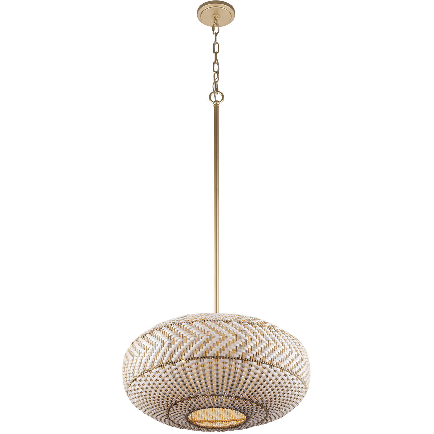 Zanzibar Pendant Ceiling Light in Soft Gold