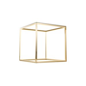Canada 20 X 20 inch Gold LED Side Table