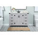 Grant 48 X 19 X 34 inch Grey Vanity Sink Set