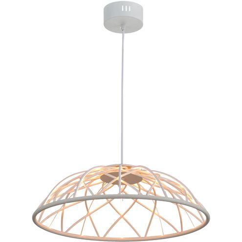 Pakuna LED 20 inch Matte White Pendant Ceiling Light