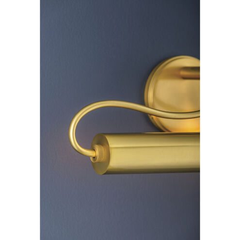 Berun 30 watt 28.25 inch Aged Brass Picture Light Wall Light