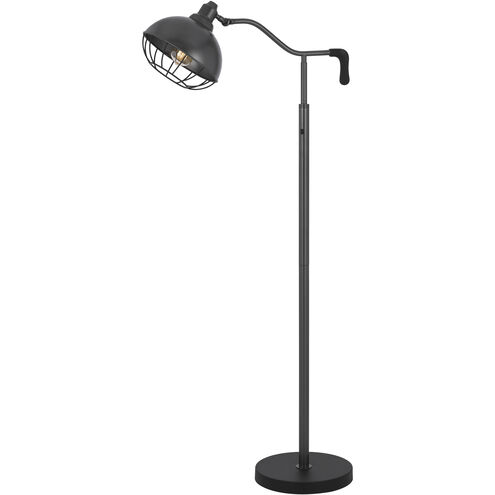 Taloga 56 inch 60.00 watt Black Iron Floor Lamp Portable Light