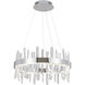 Canada LED 24 inch Chrome LED Chandelier Ceiling Light