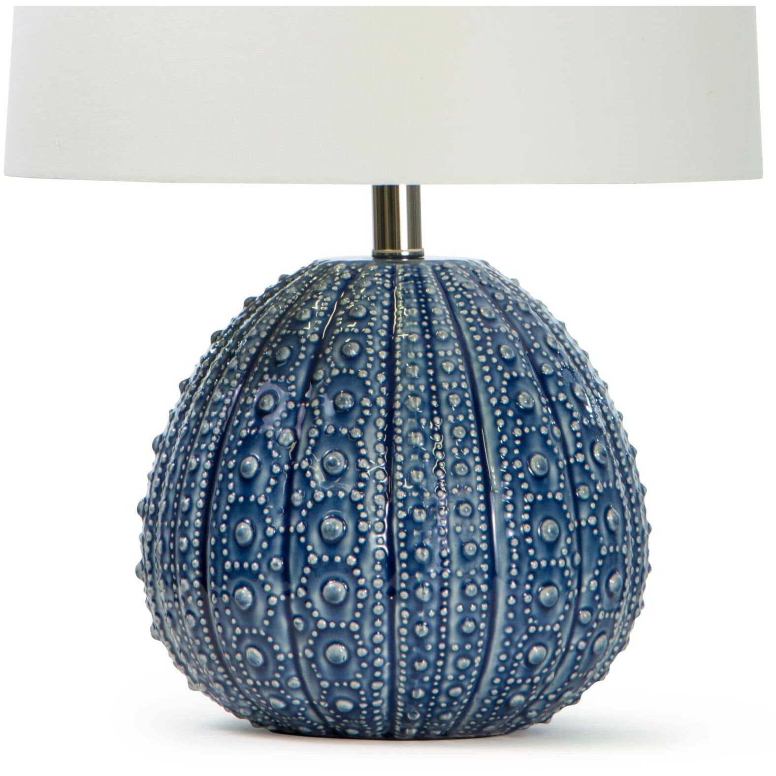 Sanibel 21 inch 150.00 watt Blue Table Lamp Portable Light