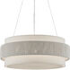 Rousham 6 Light 30 inch Beige/Sugar White Chandelier Ceiling Light