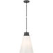 Bellaryn 1 Light 11.25 inch Matte Black Pendant Ceiling Light