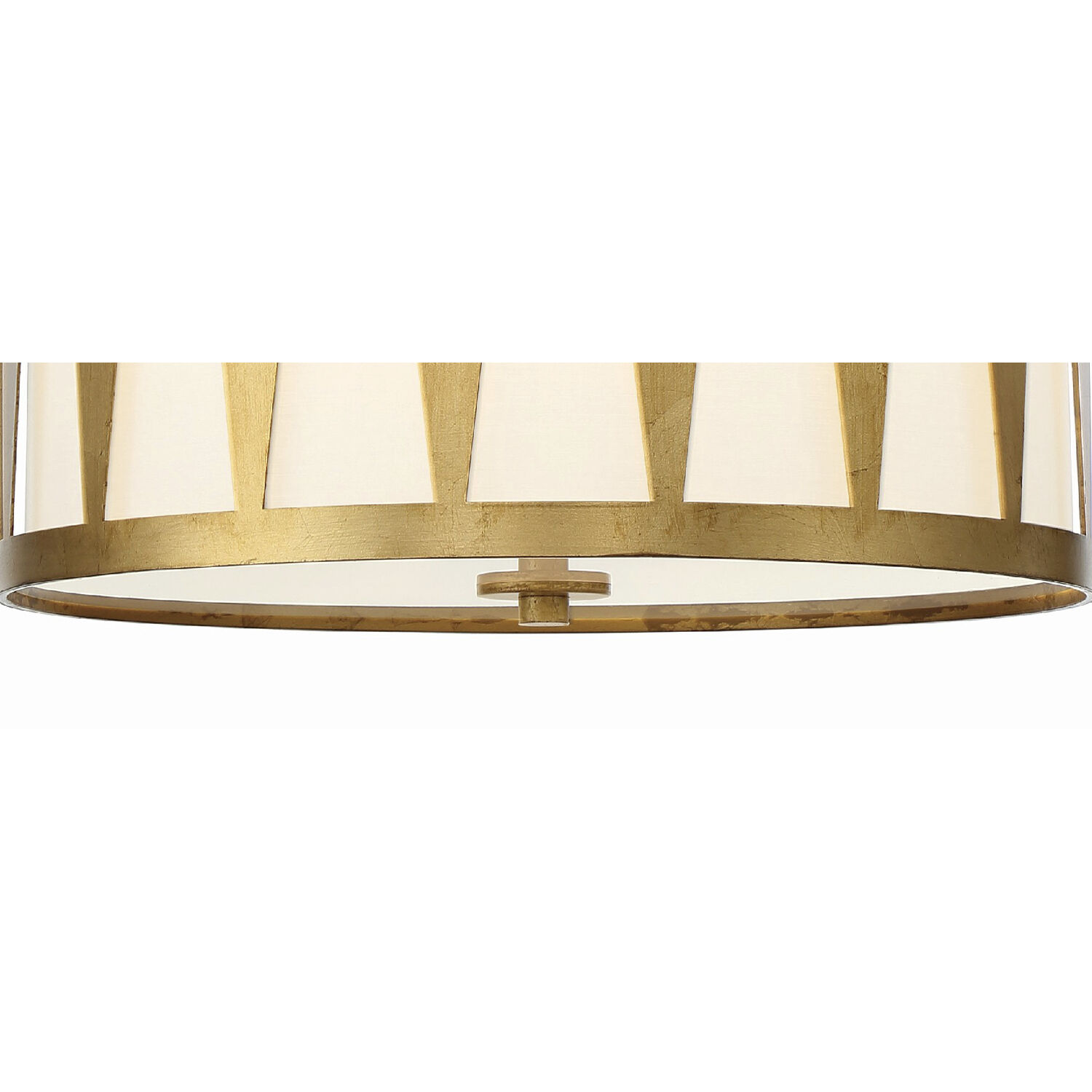 Royston Pendant Ceiling Light in Antique Brass and Black