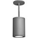 Tube Arch LED 5 inch Graphite Outdoor Pendant in Flood, 90, 3000K