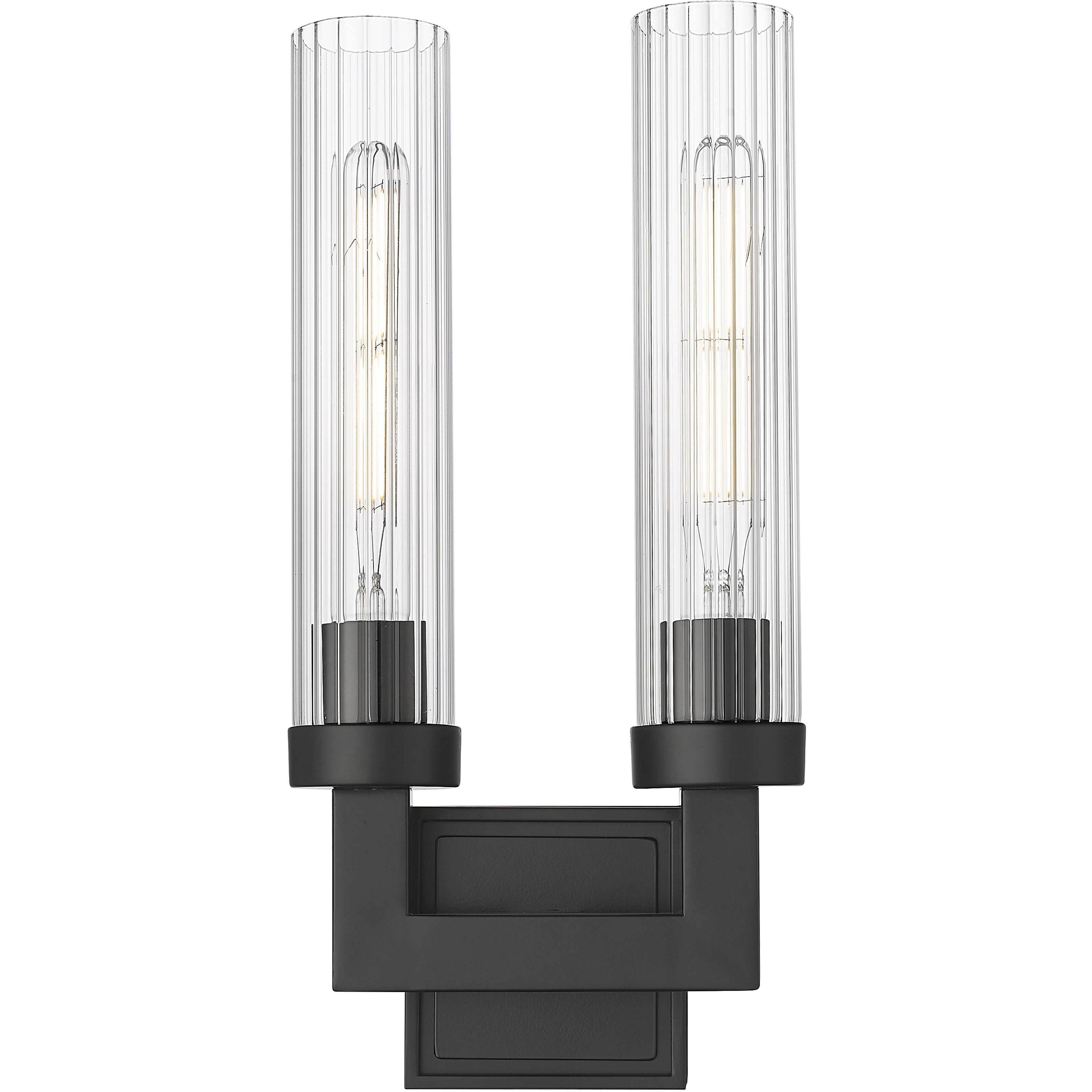 Beau Wall Sconce Wall Light in Matte Black