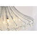 Canada 20 Light 44 inch Chrome Chandelier Ceiling Light