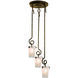 Tribecca 3 Light 24 inch Antique Copper Pendant Ceiling Light in ANTQ