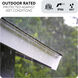 X Track 12 White Outdoor Track Channel Ceiling Light
