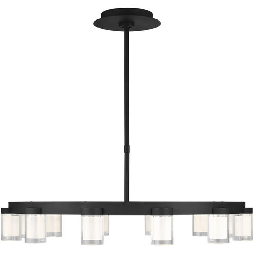 Kelly Wearstler Esfera LED 32 inch Nightshade Black Chandelier Ceiling Light, Integrated LED