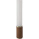 Tambo 28.4 inch 10 watt Weathered Brass and Walnut Table Lamp Portable Light