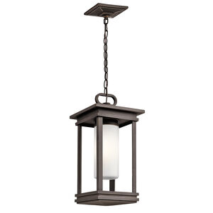 South Hope 1 Light 9 inch Rubbed Bronze Outdoor Hanging Pendant