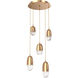 Pebble 5 Light Chandelier