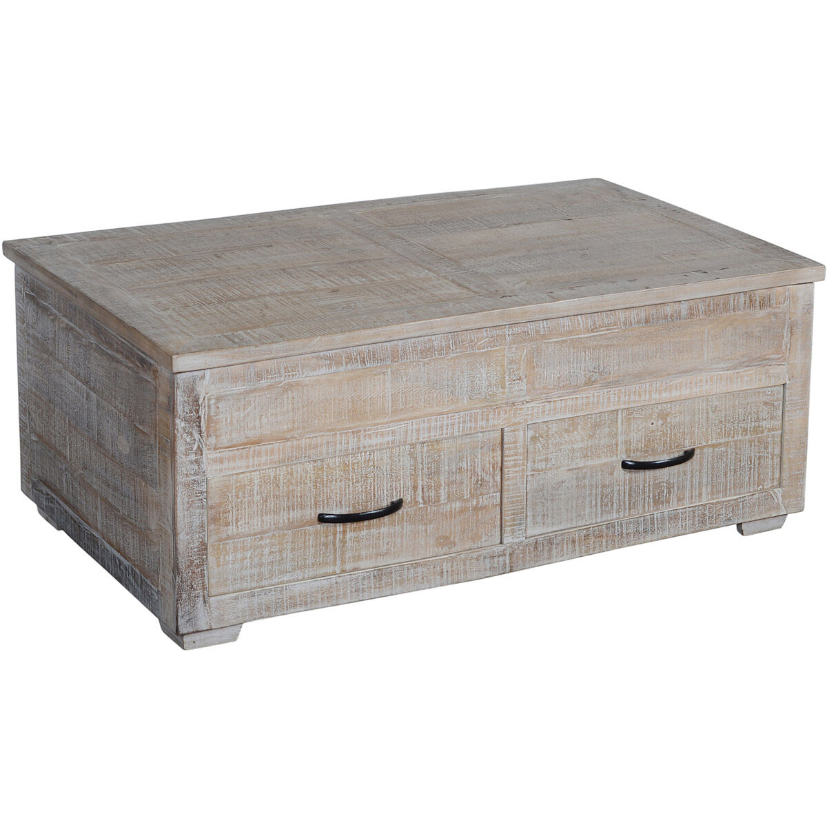 Brogden 46 X 26 inch  Whitewashed Cocktail Table 