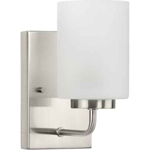 Merry 1 Light 4 inch Brushed Nickel Bath Vanity Wall Light