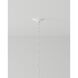 Piero 3 Light 31.5 inch White Chandelier Ceiling Light, Large