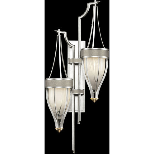 Mirage Wall Sconce Wall Light in Silver