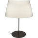 Dalia 28 inch 60 watt Matte Black Table Lamp Portable Light