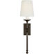 Chapman & Myers Classic LED 5 inch Bronze Tail Sconce Wall Light