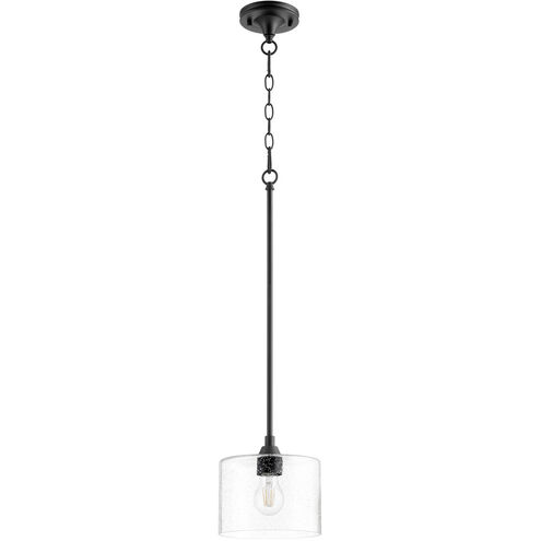 Dakota 1 Light 8 inch Noir Mini Pendant Ceiling Light
