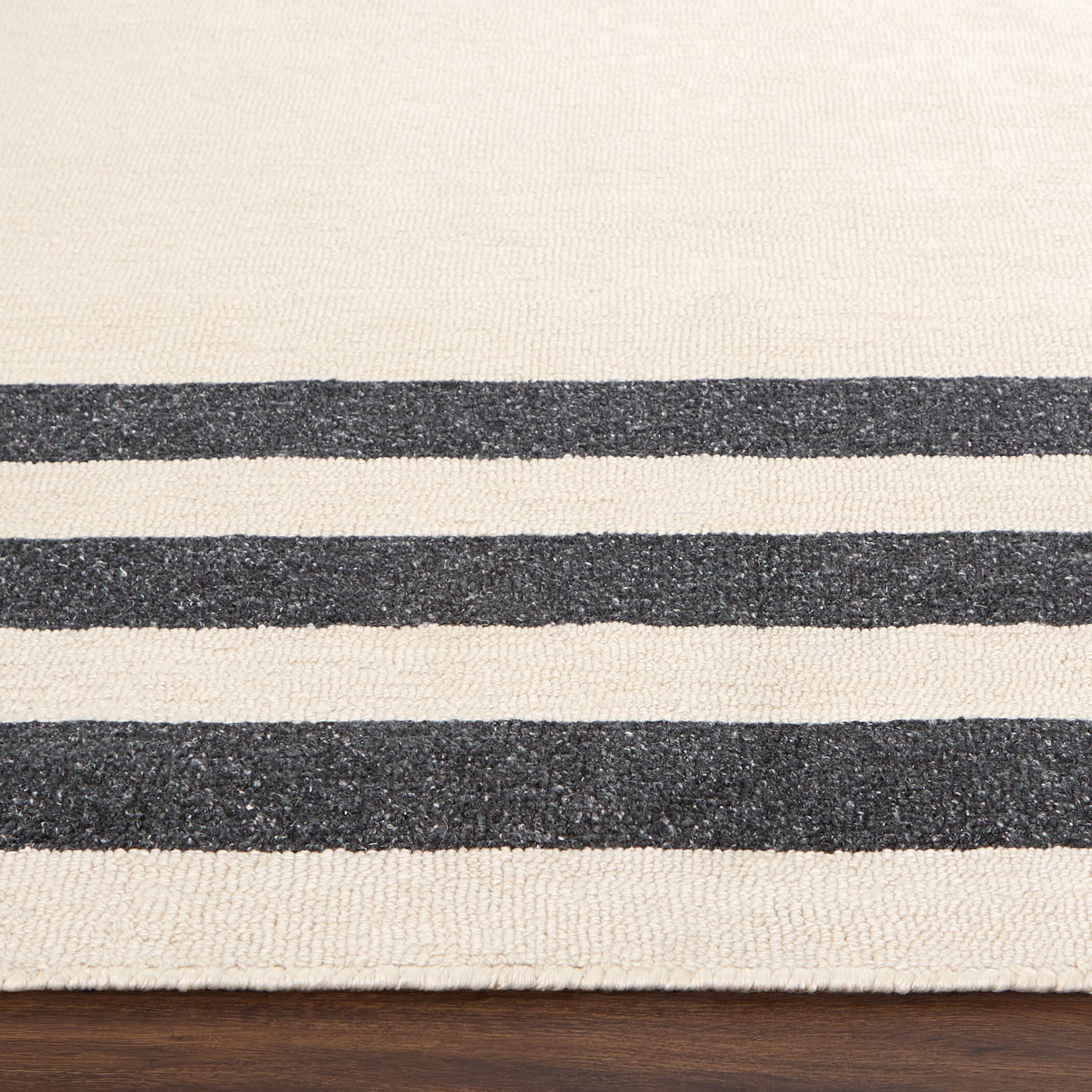 Kali 158 X 118 inch Black/White Rug in 10 x 13