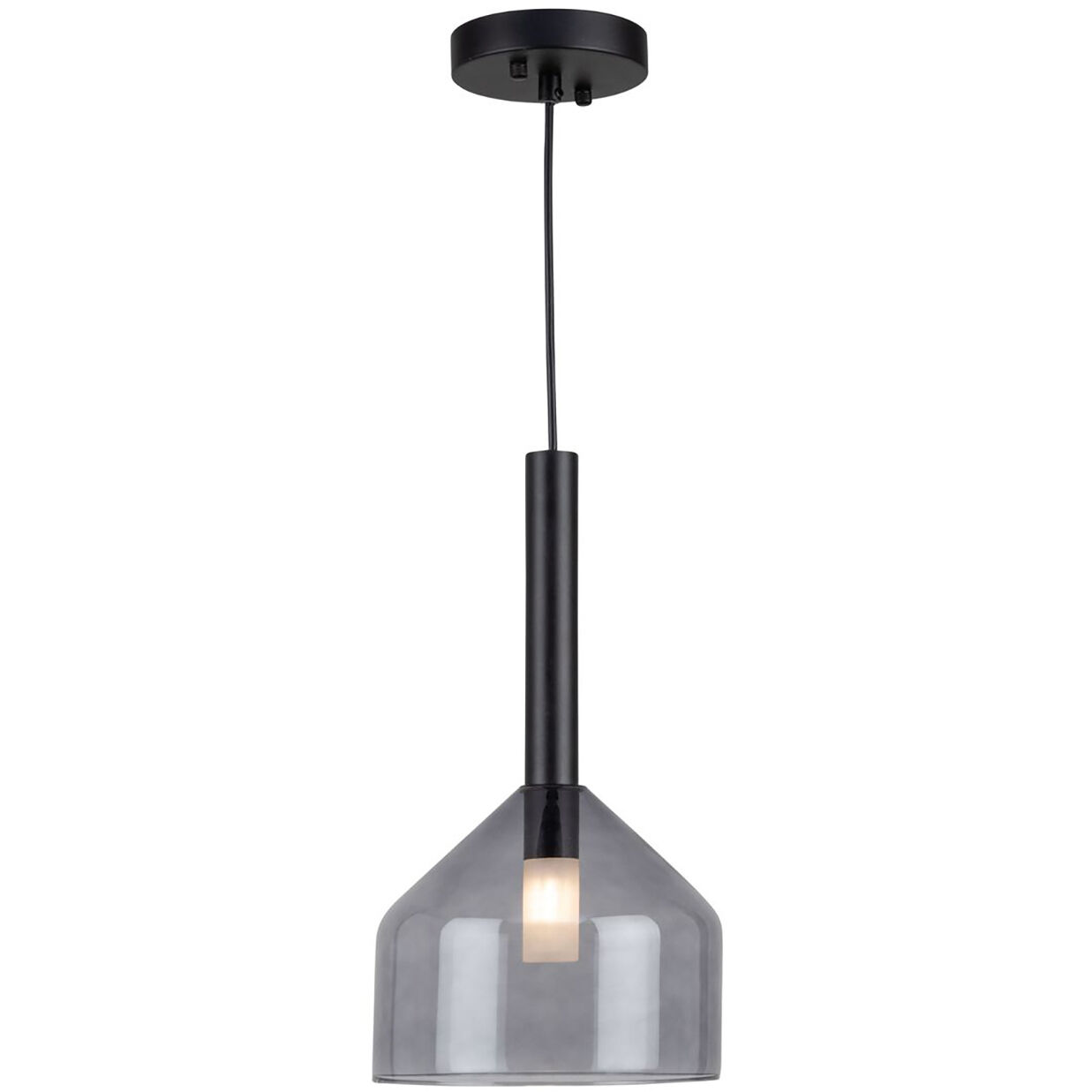 Kali LED 8 inch Black Pendant Ceiling Light
