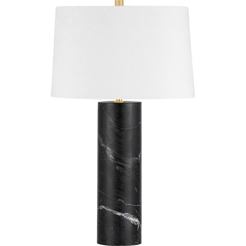 Sprague 31.75 inch 15.00 watt Aged Brass Table Lamp Portable Light