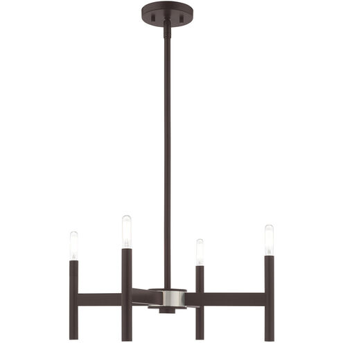 Copenhagen 4 Light 20.00 inch Mini Chandelier