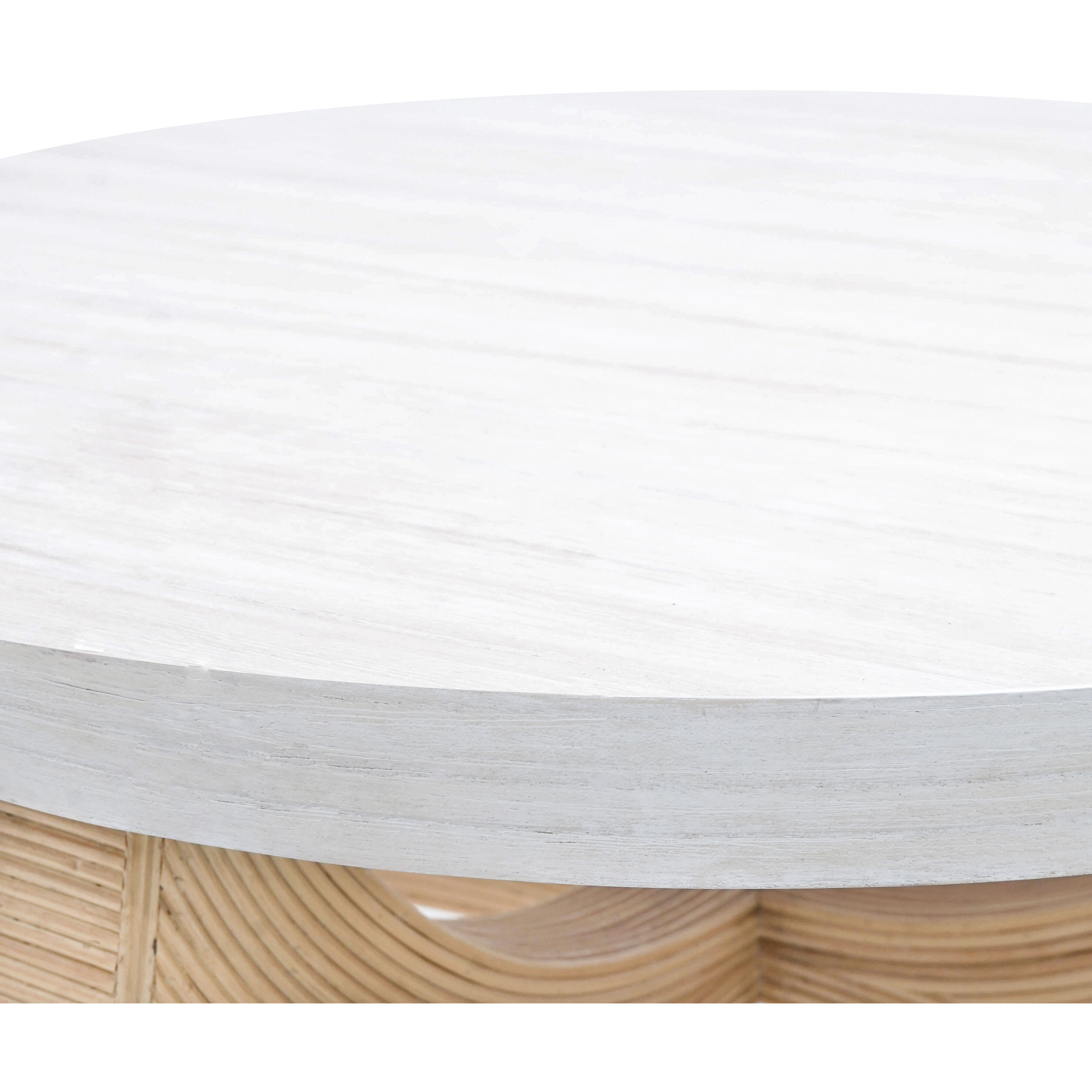 Sconset 36 X 36 inch Natural with White Ash Coffee Table