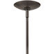 Willa LED 12 inch Black Oxide Pendant Ceiling Light, Semi-flush Mount