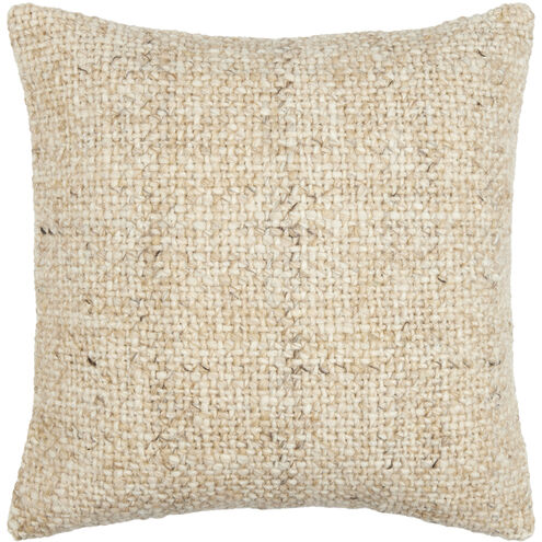 Murphy 22 X 22 inch Beige/Tan Accent Pillow