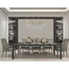 Livorno 8 Light 36 inch Noble Brass Linear Chandelier Ceiling Light, Oval