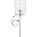 Greyson 1 Light 5 inch Chrome Sconce Wall Light