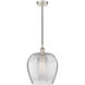 Edison Norfolk 1 Light 12 inch Polished Nickel Mini Pendant Ceiling Light