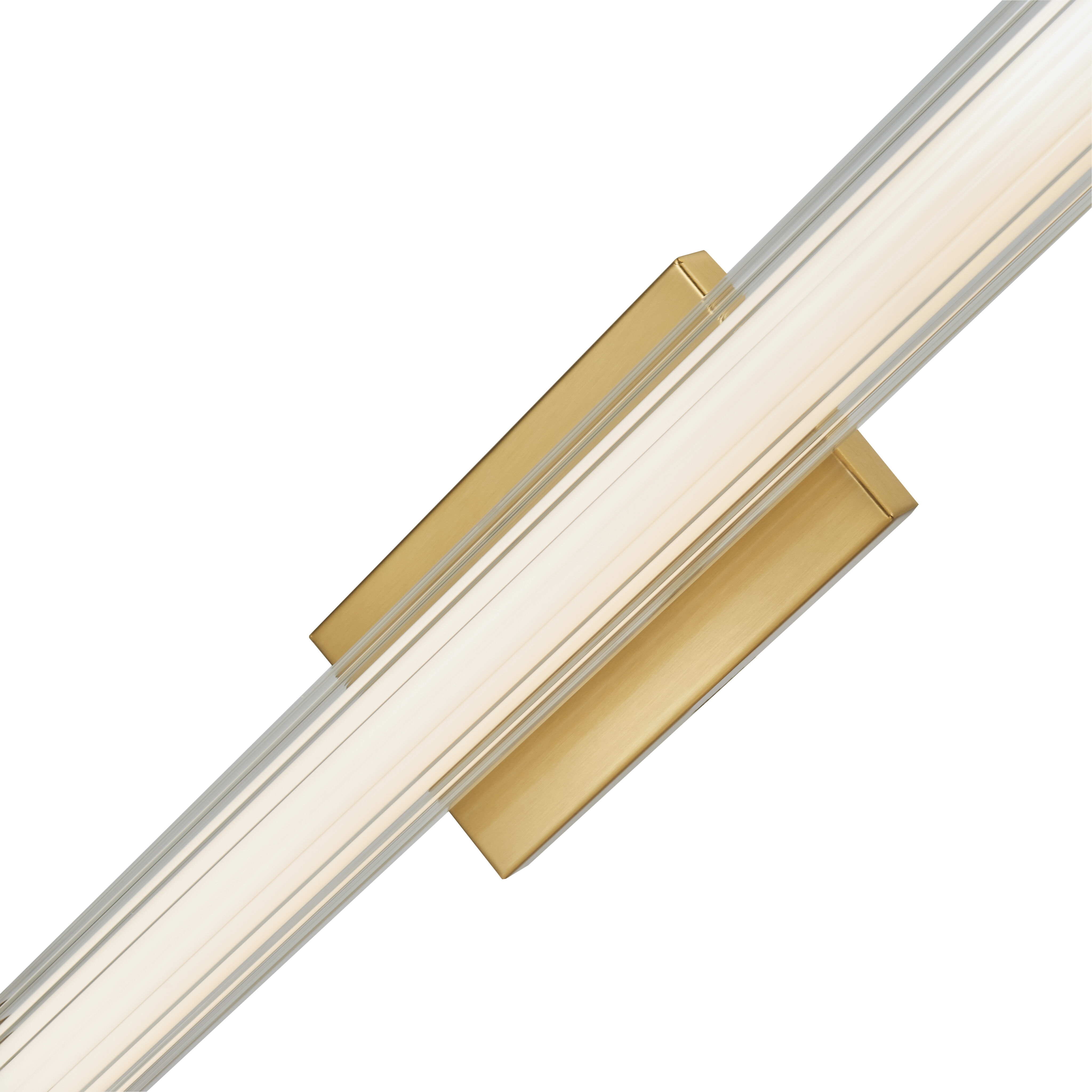 Macie LED 24 inch Brushed Brass Bath Vanity Light Wall Light
