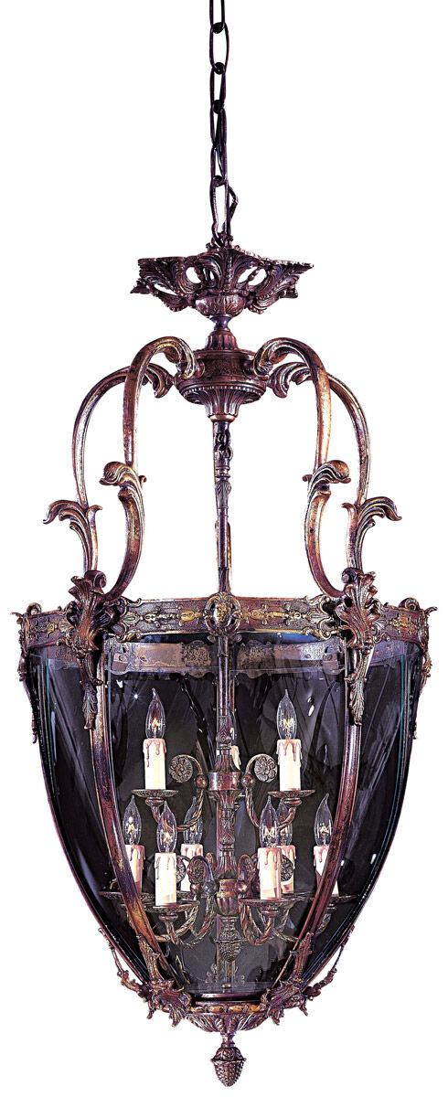 Jonathan 9 Light 24 inch Oxide Brass Foyer Ceiling Light