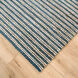 Natural Luxe 114 X 79 inch Blue Rug in 6 x 9