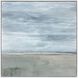 Shimmering Landscape Blue and Gray and White Canvas, The Studio