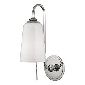 Glover 1 Light 5.5 inch Polished Nickel Wall Sconce Wall Light