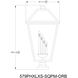 Talbot 4 Light 36.75 inch Oil Rubbed Bronze Outdoor Pier Mounted Fixture