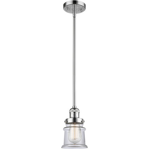 Franklin Restoration Canton LED 6.5 inch Polished Chrome Mini Pendant Ceiling Light in Clear, Franklin Restoration