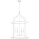 Brookstone 6 Light 26 inch Bisque White Pendant Ceiling Light