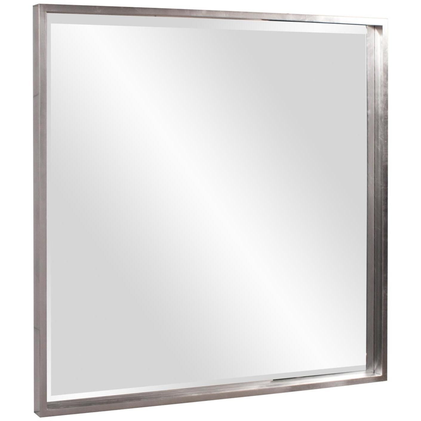 Isa 40 X 40 inch Bright Nickel Wall Mirror