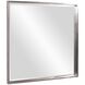Isa 40 X 40 inch Bright Nickel Wall Mirror